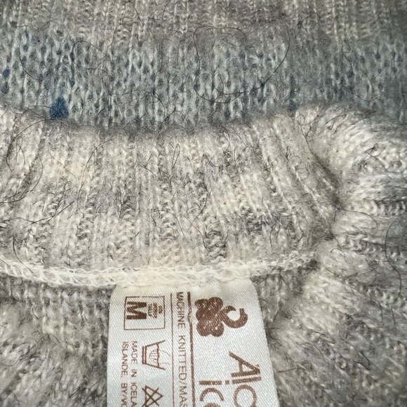 Alafoss Icewool Womens Pullover Sweater Sz M - Picture 4 of 7